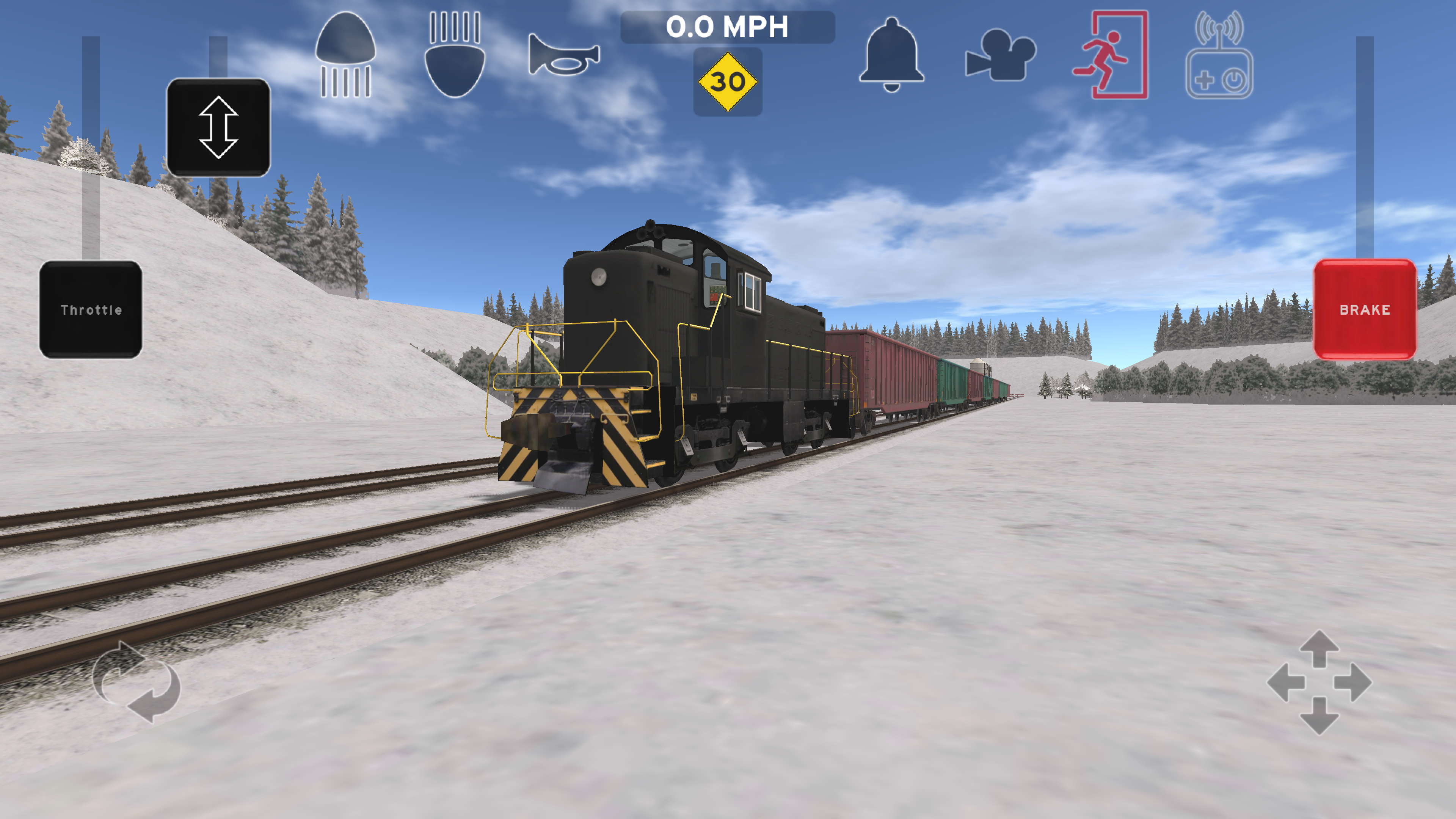 Train and rail yard simulator Game Screenshot