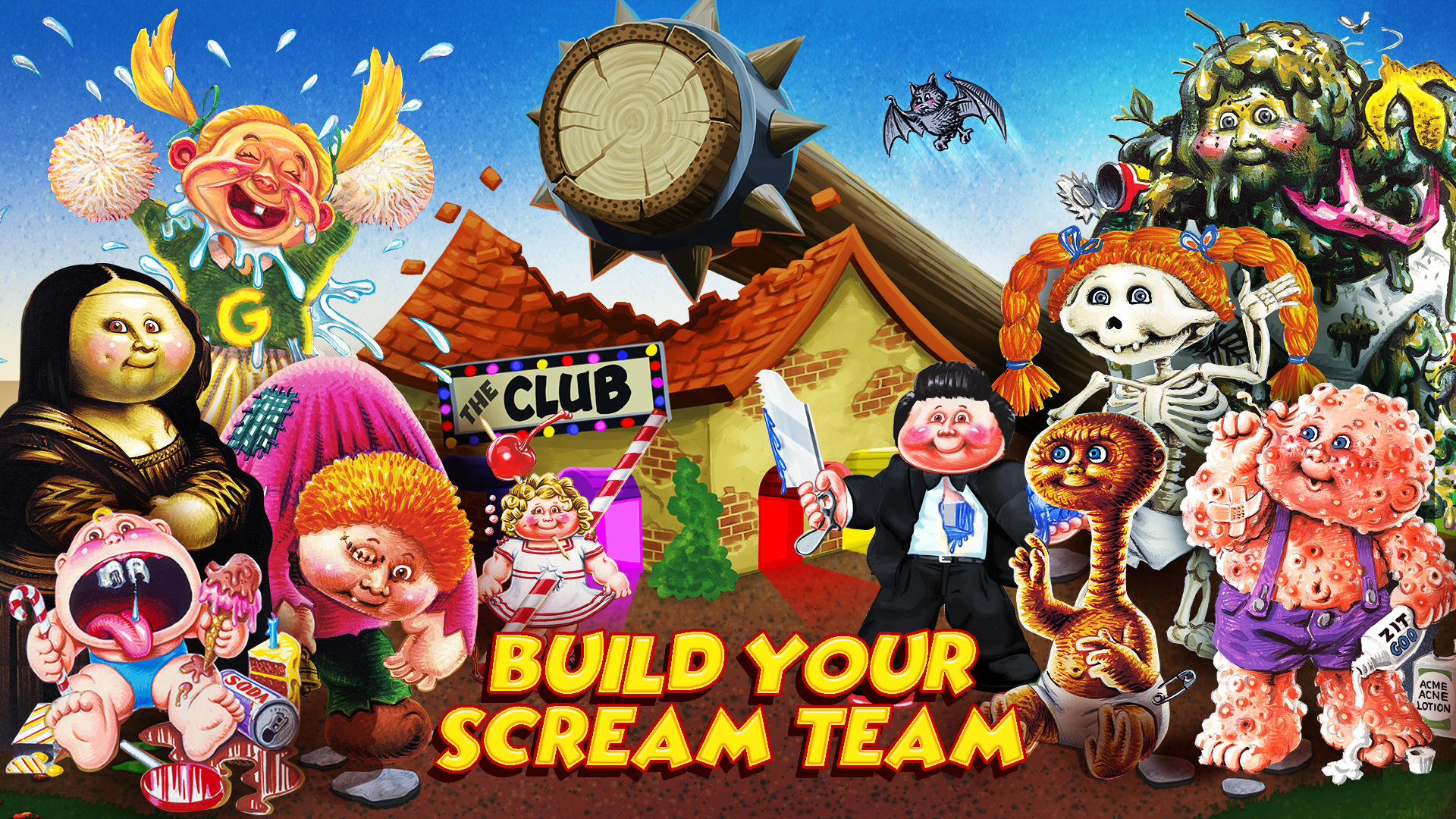 Garbage Pail Kids : The Game Game Screenshot