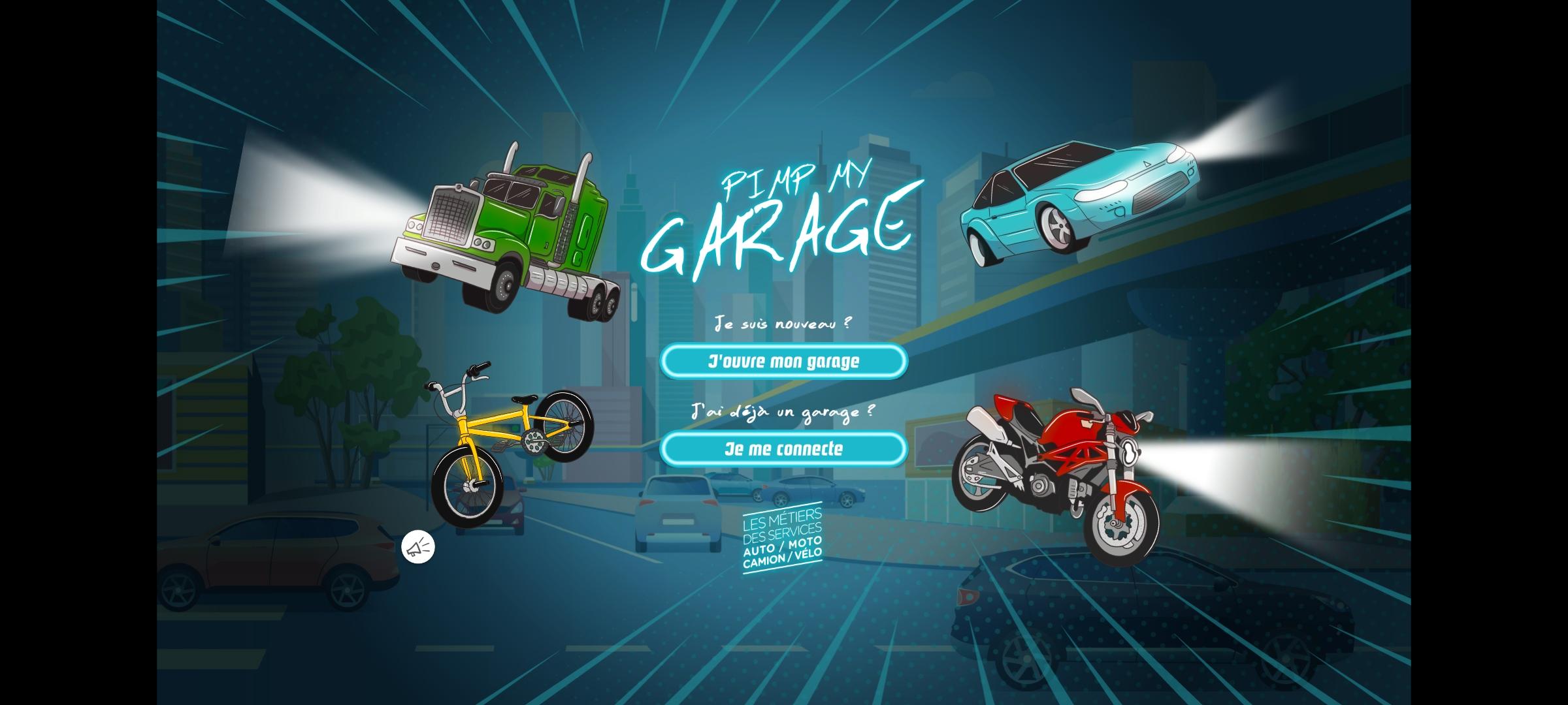 Screenshot of Pimp my garage