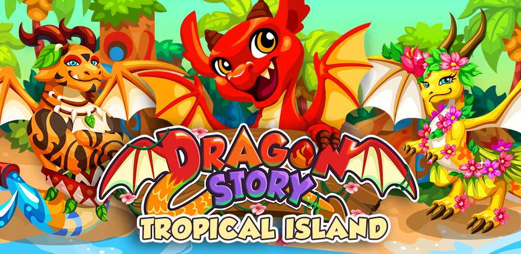 Banner of Dragon Story : île tropicale 2.4.2.1s55g