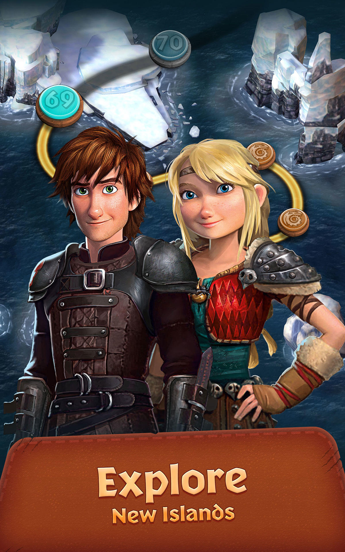 Cuplikan Layar Game Dragons: Titan Uprising