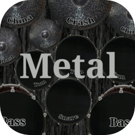 Drum kit metal