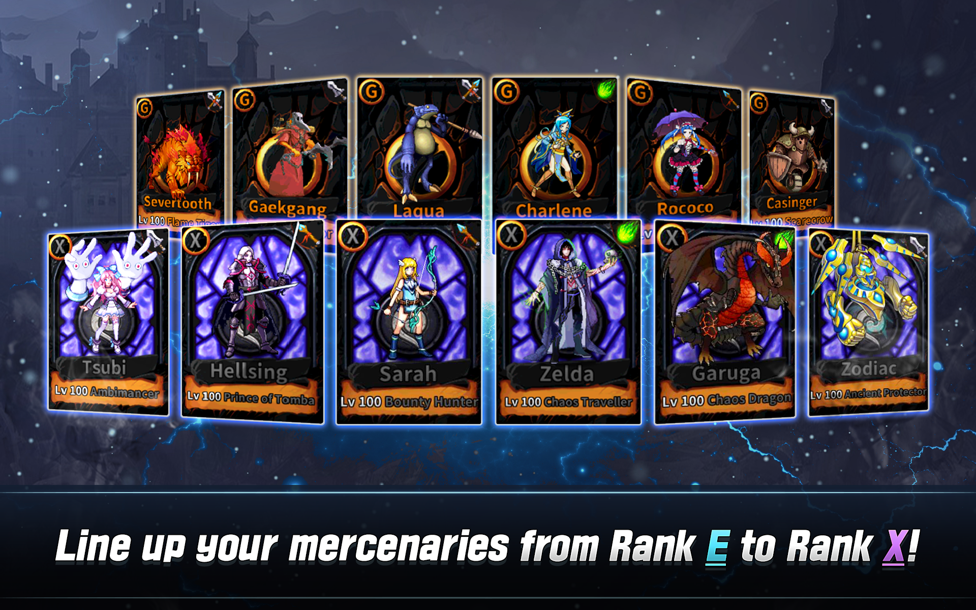 Era of Mercenary - Bbulle War 게임 스크린샷