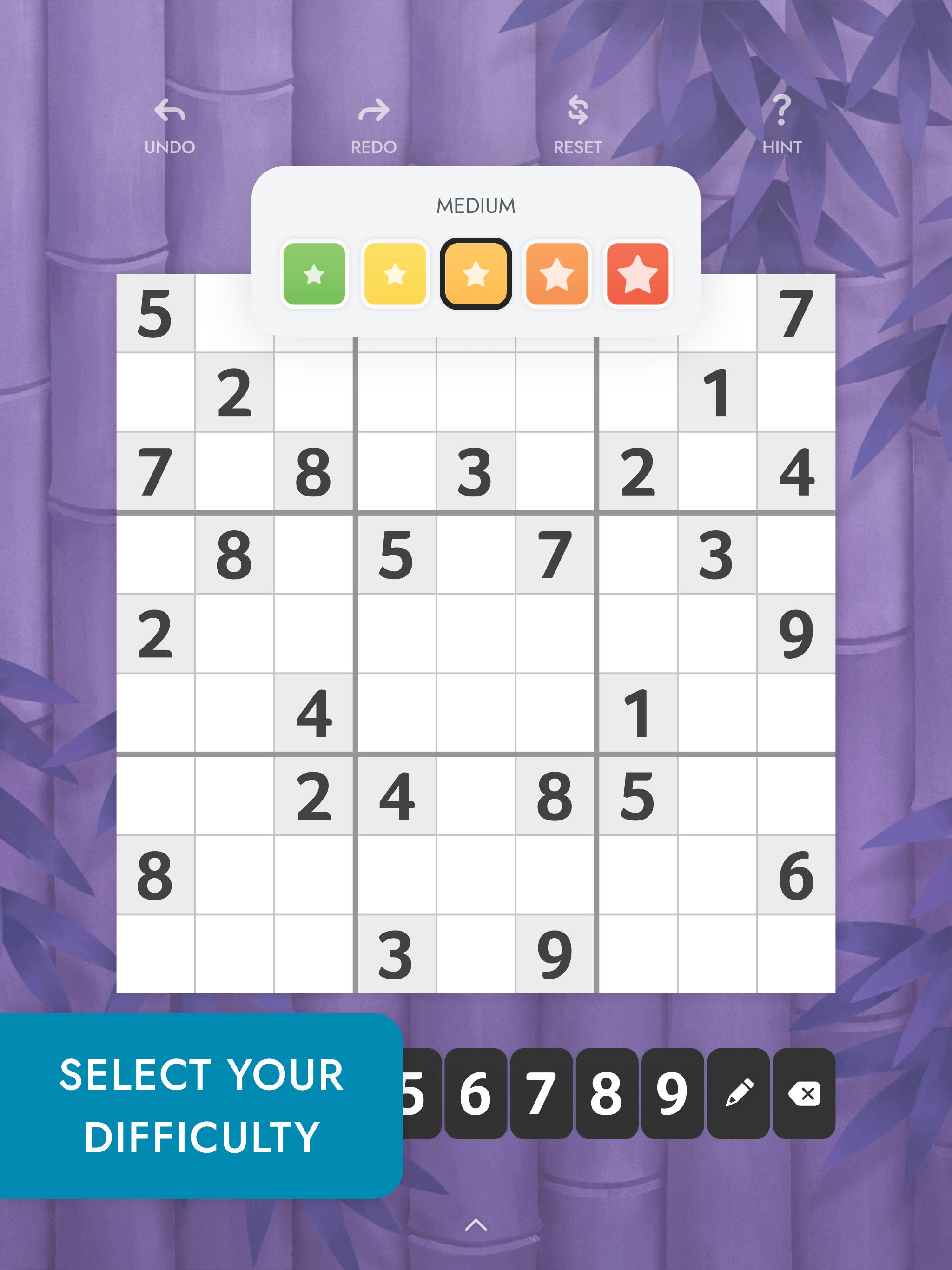 Cuplikan Layar Game Sudoku: Number Match Game