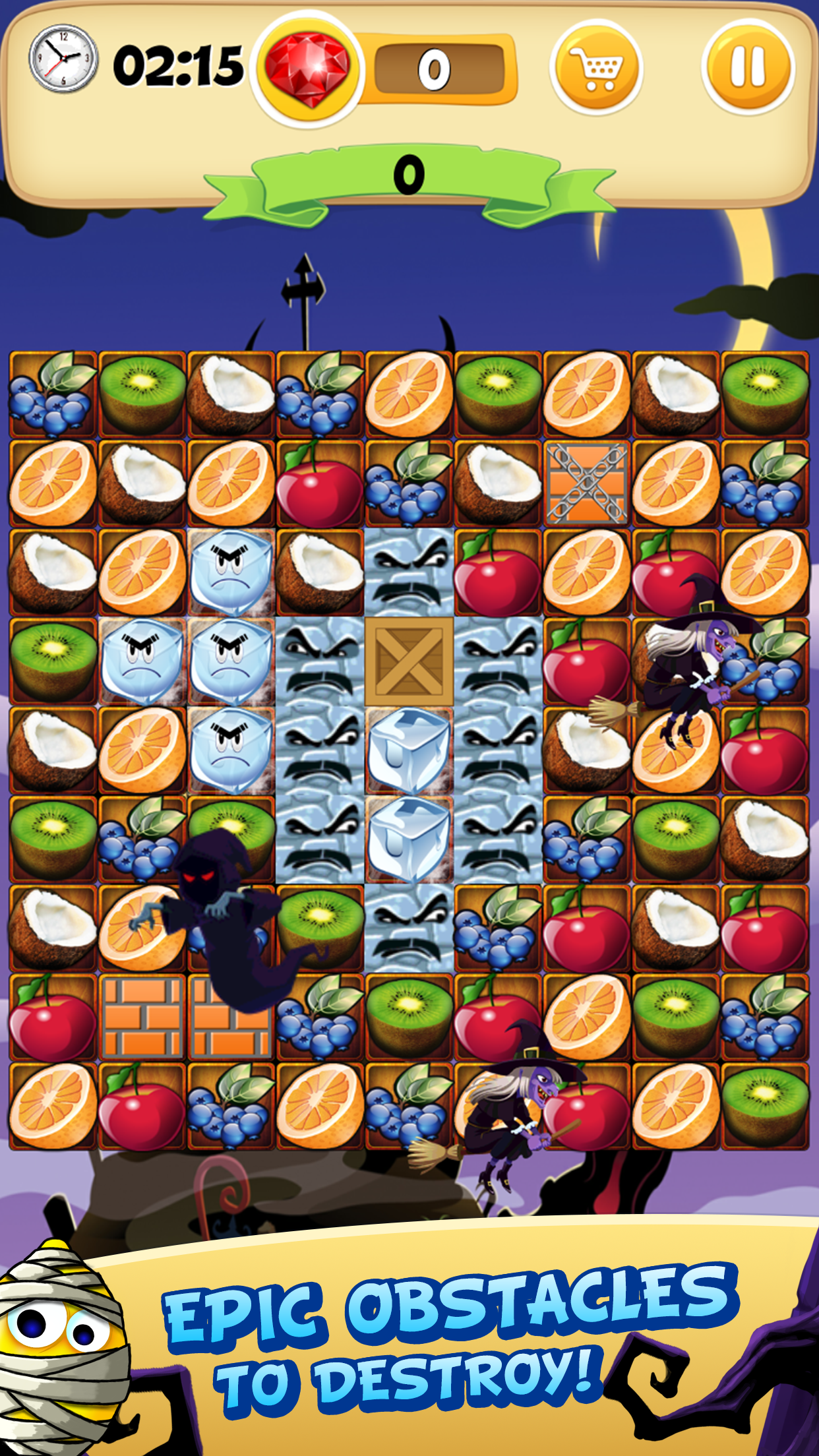Cuplikan Layar Game Fruit Bump