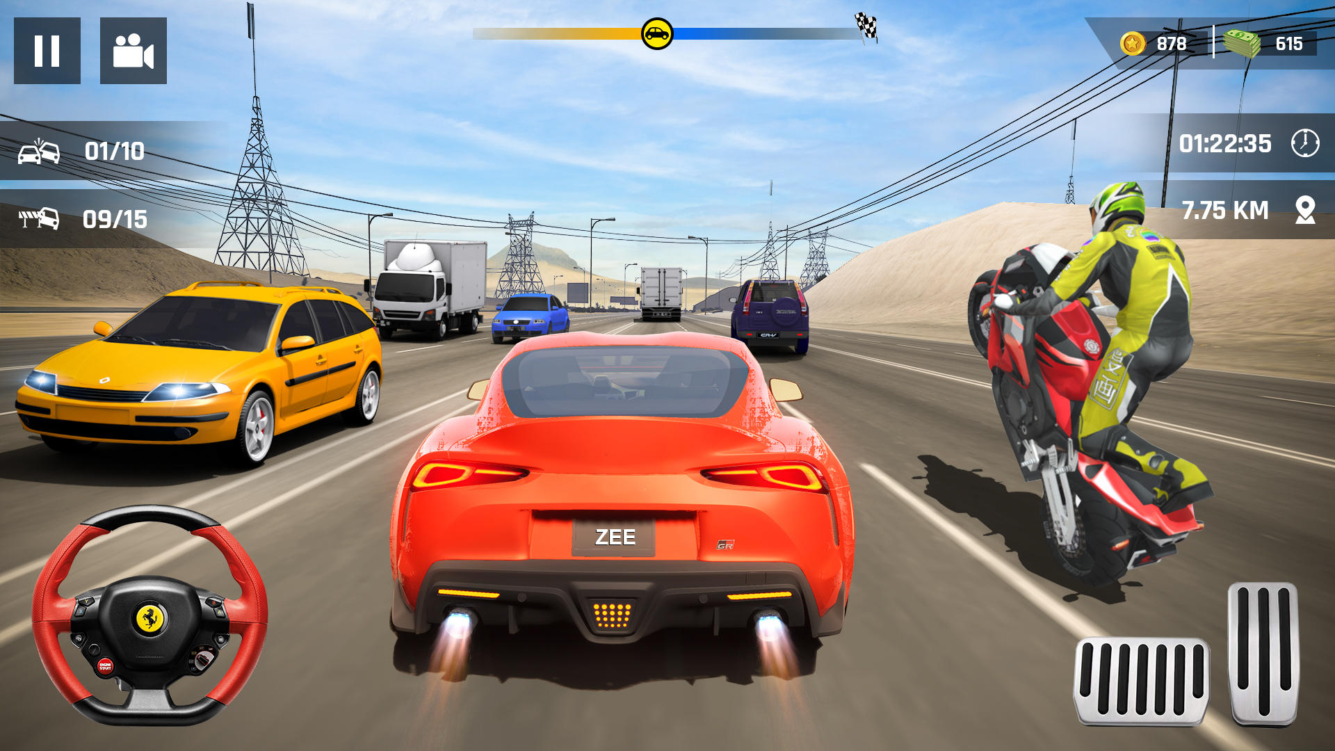 Speed Car Race 3D - Car Games Game Screenshot