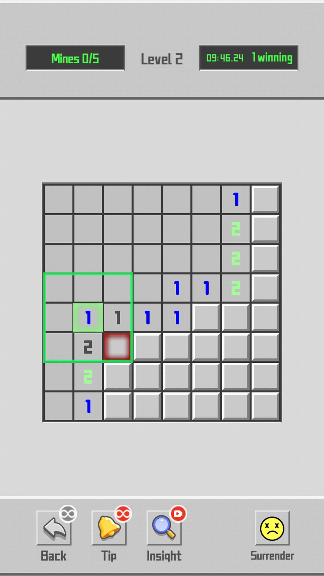 Screenshot of Minesweeper Master - Classic