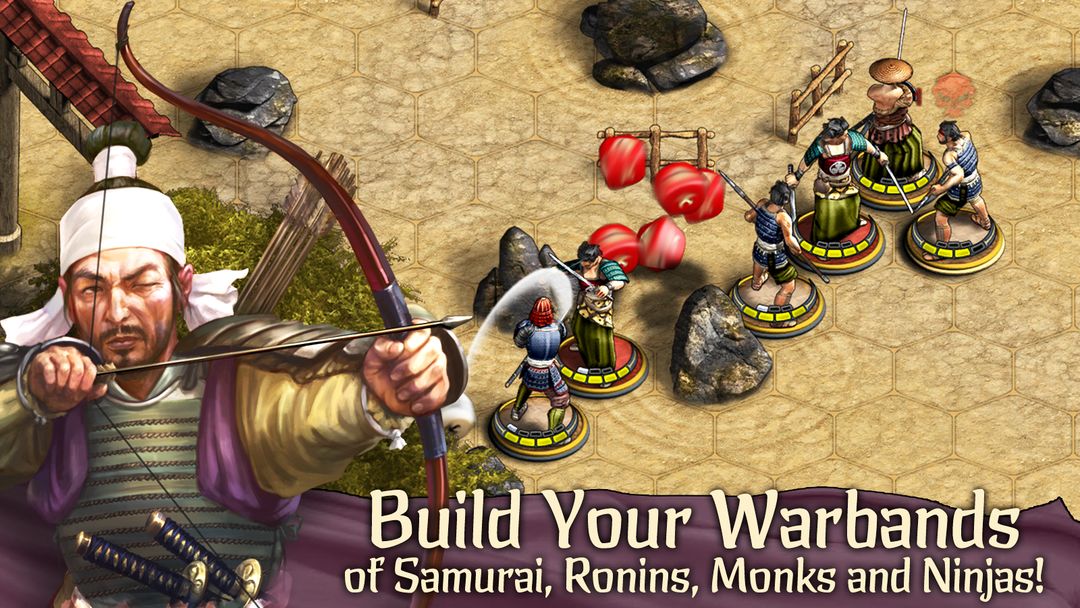 Warbands: Bushido - Tactical Miniatures Board Game 게임 스크린 샷