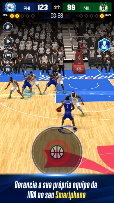 Captura de Tela do Jogo NBA NOW 23