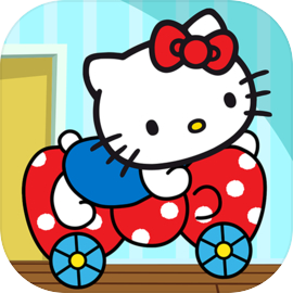 Hello Kitty games - car game