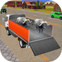 Icon of Wild Animal Transport Truck 3D