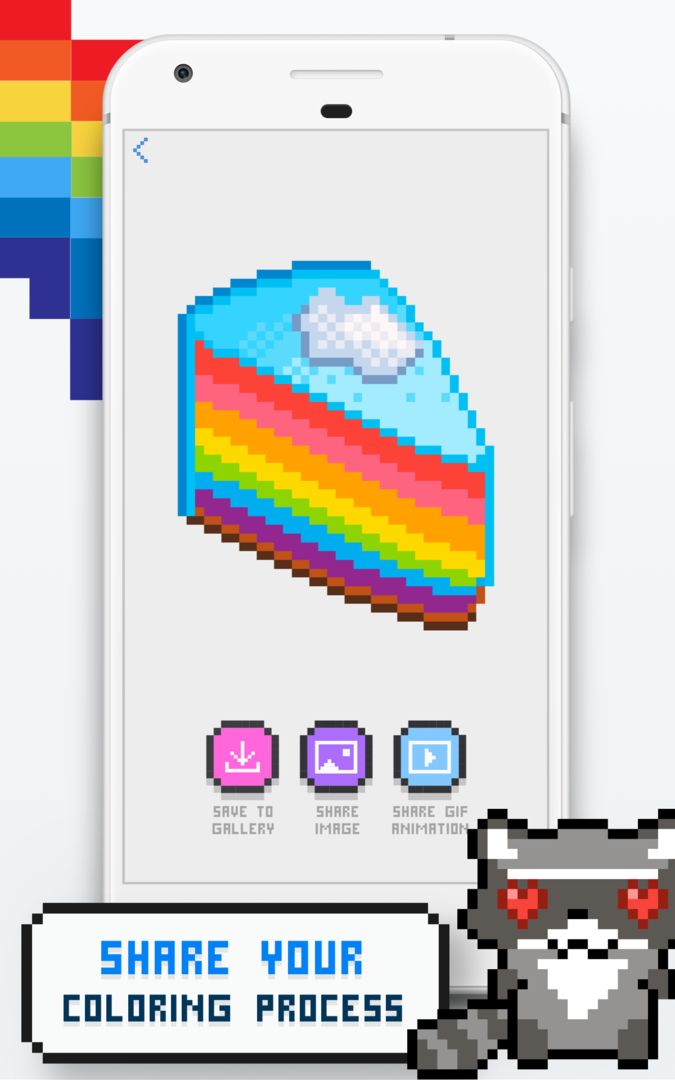 Pixel Art Coloring By Numbers screenshot game