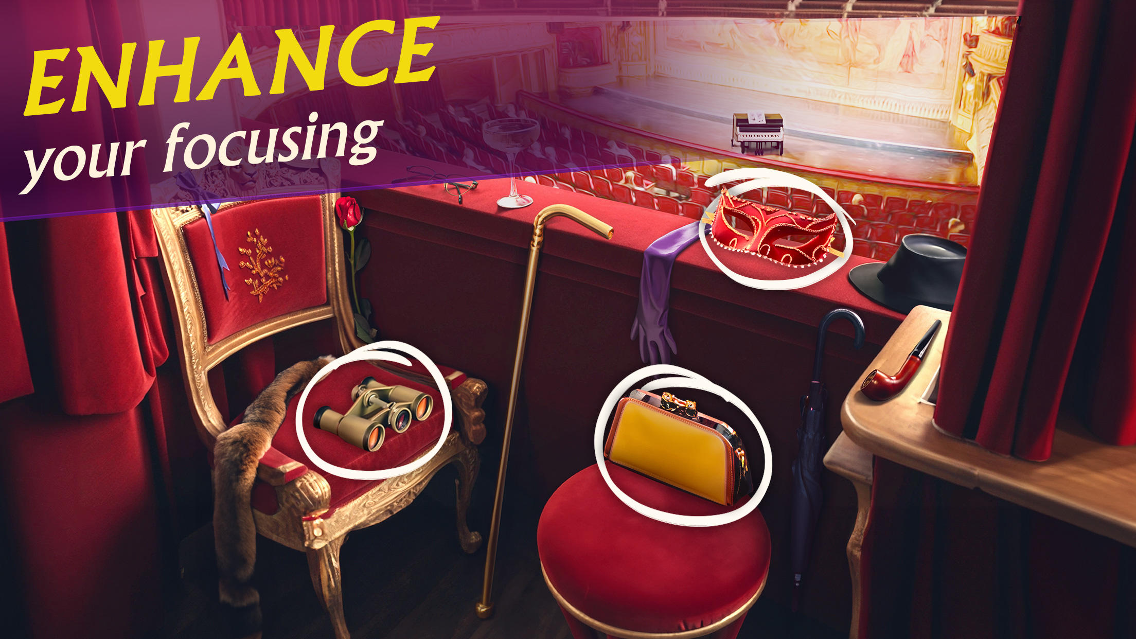 Hidden Objects Getaway Game Screenshot