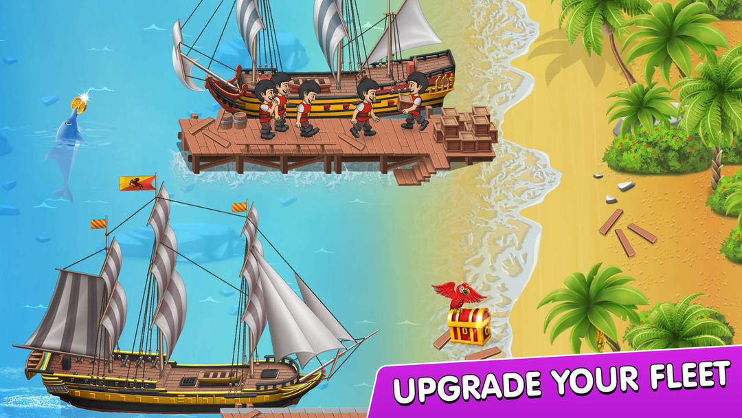 Screenshot of Pocket Ships Tap Tycoon: Idle