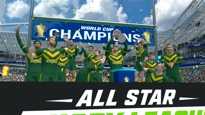 All Star Rugby League Game Screenshot