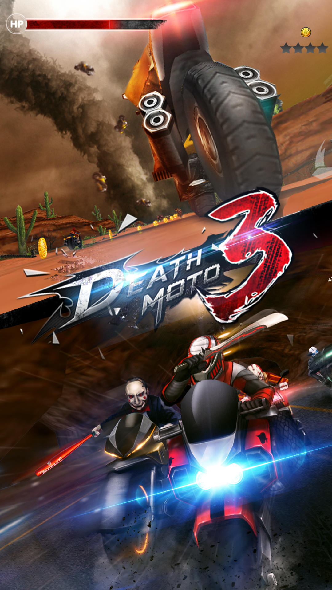Death Moto 3 : Sun Shines Game Screenshot