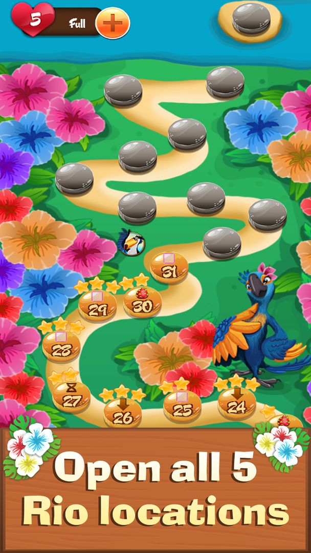Screenshot of Fruit Rio Splash: Match 3