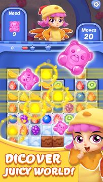 Candy Sweet Mania Game Screenshot
