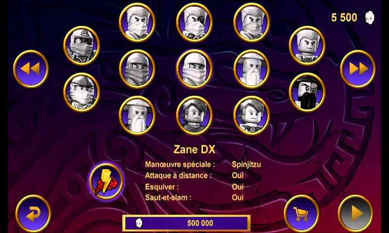 Gyara Lego Ninja Tournament GO screenshot game