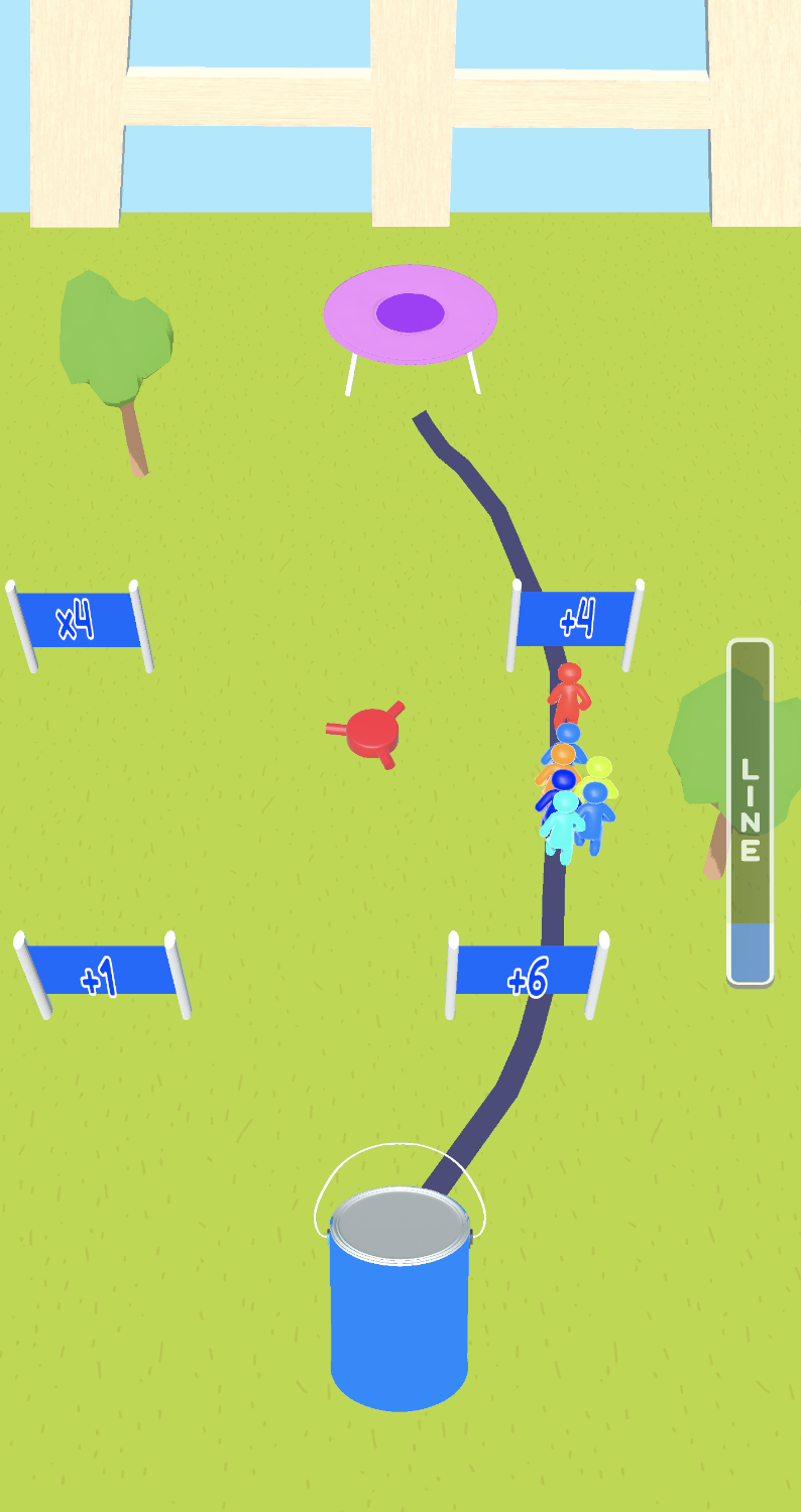 Draw Runner Game Screenshot