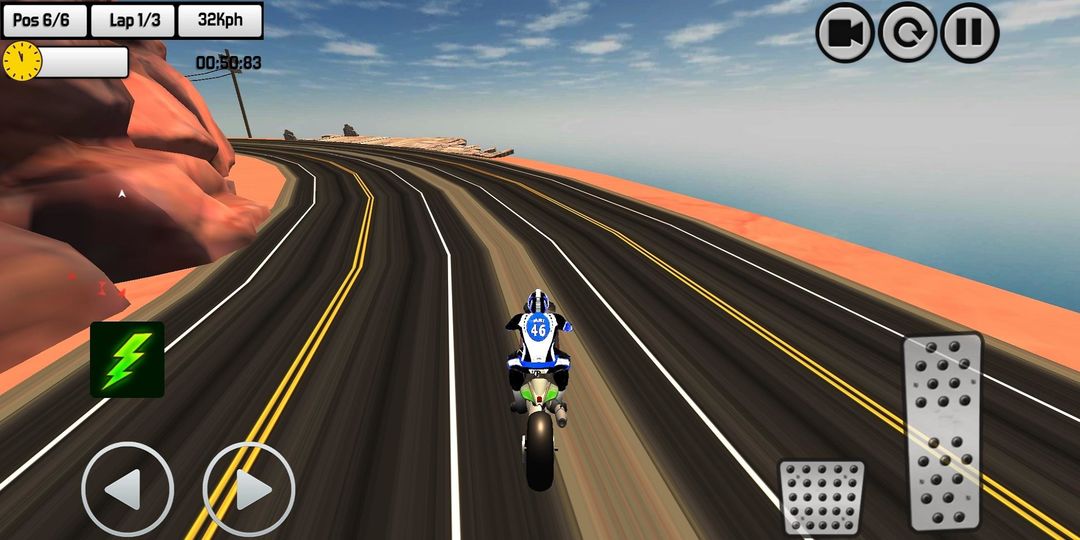 Screenshot of Bike race