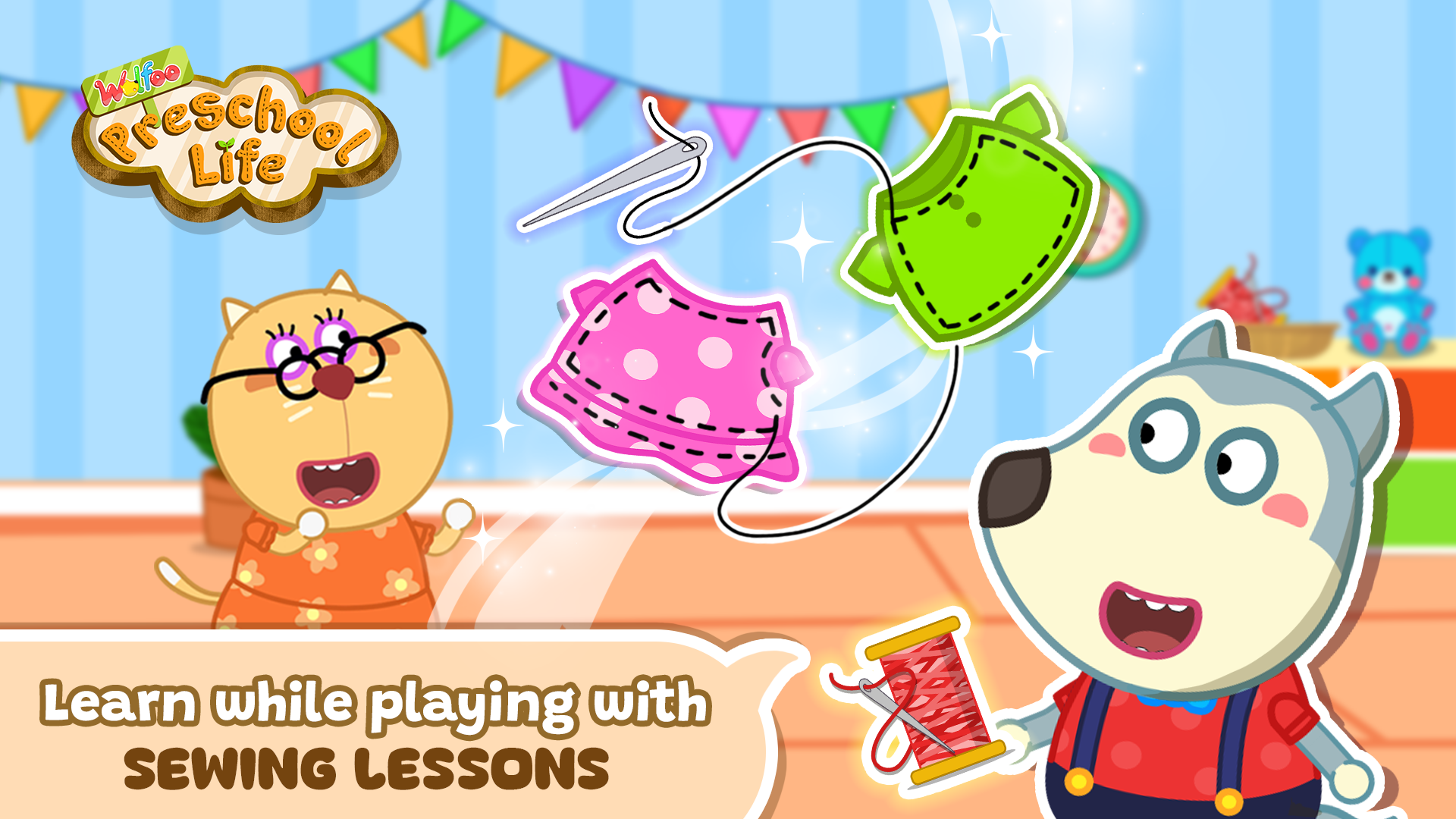 Screenshot 5 of Wolfoo's Life: Pre K Learning 1.0.6