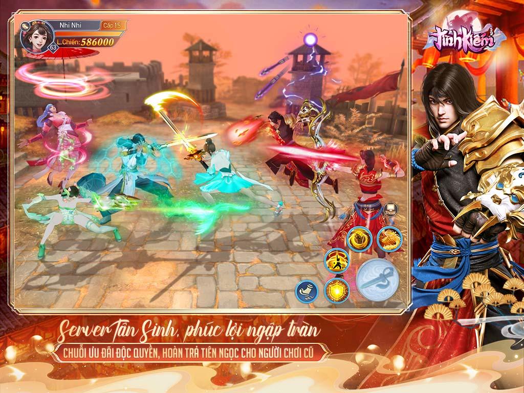 Tình Kiếm 3D-Tam Niên Vạn Phúc Game Screenshot