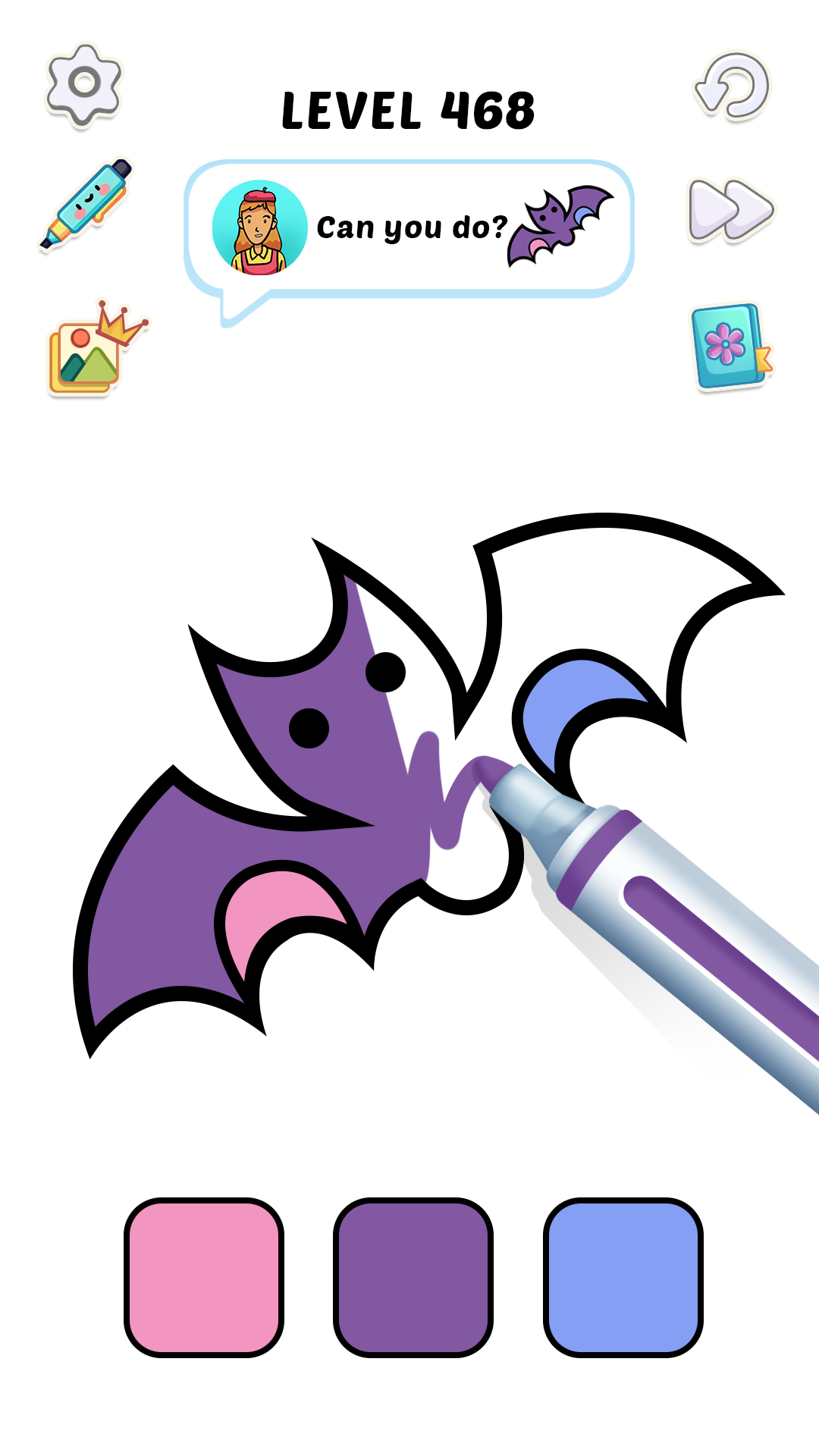 Drawing and Coloring ASMR Game Game Screenshot