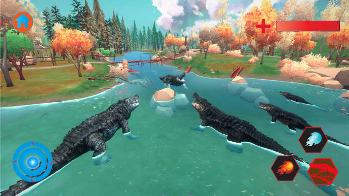 Wild Crocodile Hunting Quest Game Screenshot