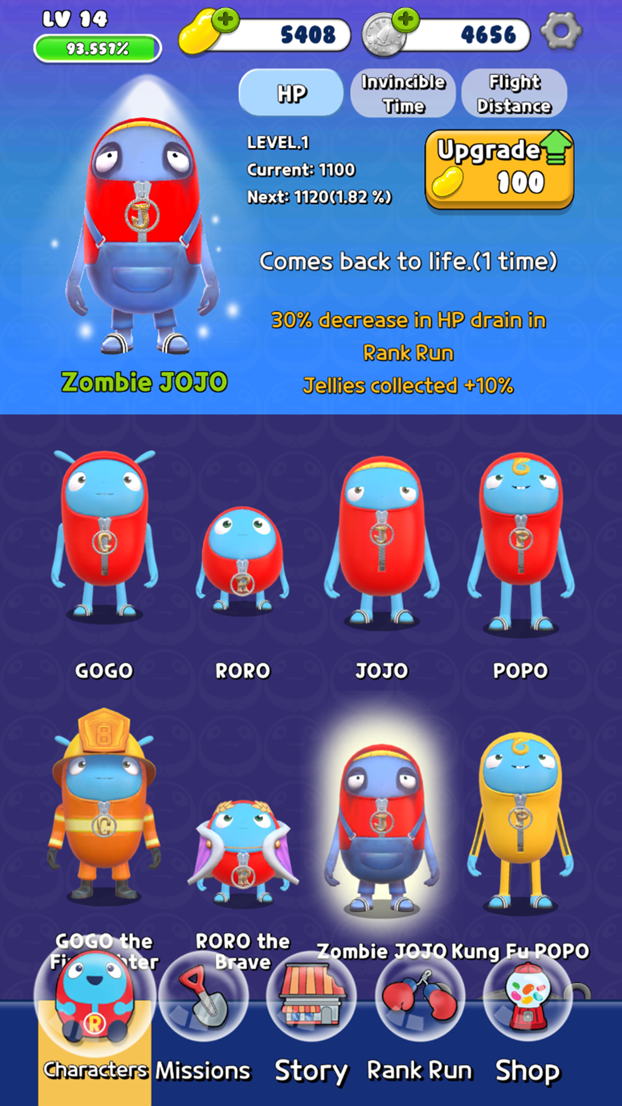ZellyGo Dash - running game Game Screenshot