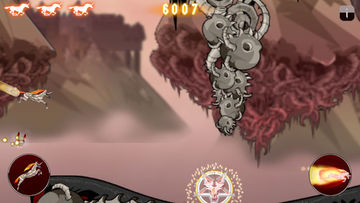 Robot Unicorn Attack Heavy Metal Edition Game Screenshot