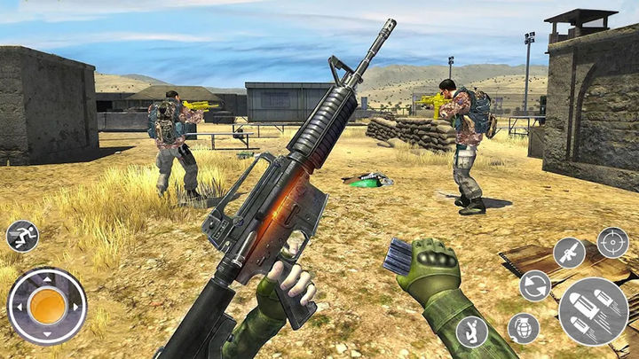 Combate com armas reais: Moderno jogo de tiro de comando FPS