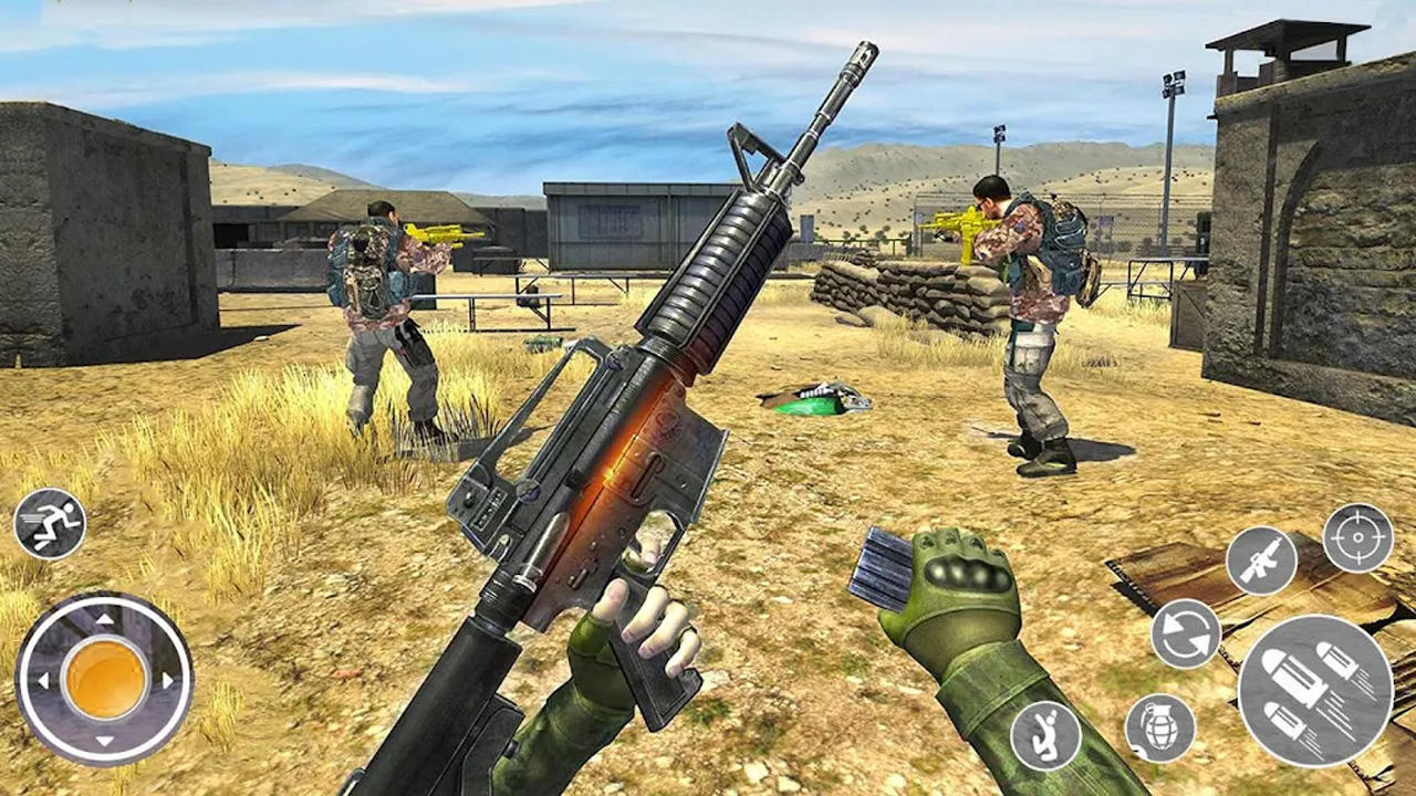 FPS Commando Shooting War Gun Game Screenshot