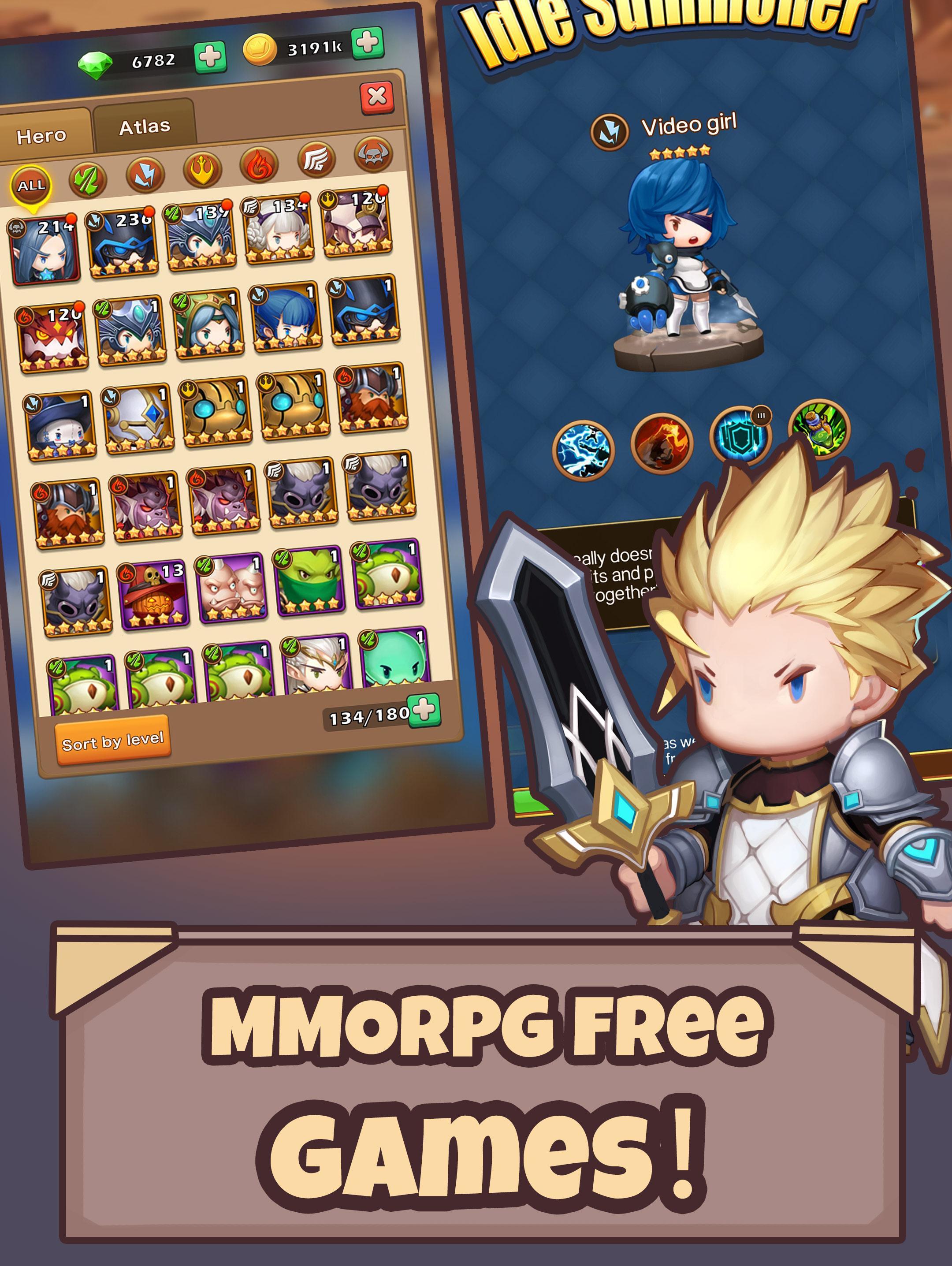 Idle Summoner-Fun Games Game Screenshot