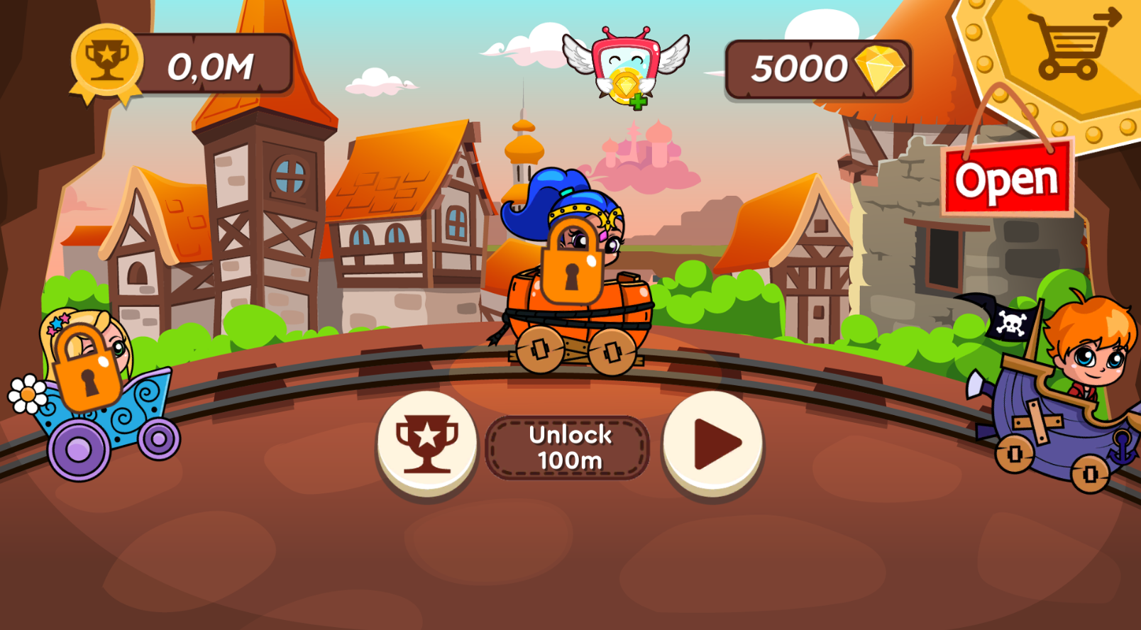 Magic chimer car Game Screenshot