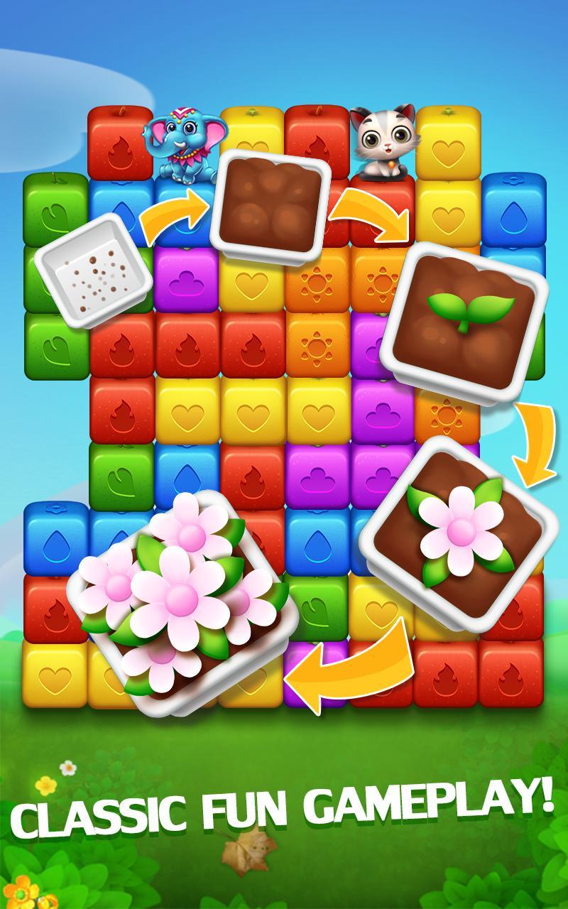 Happy Fruits Bomb - Cube Blast Game Screenshot