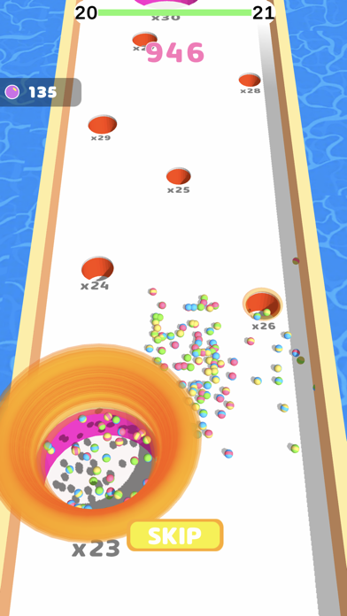 Balls go High Game Screenshot