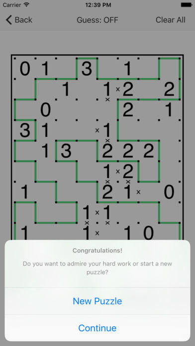 Slitherlink Infinite Game Screenshot