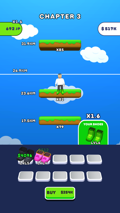 Jumping Hero 3D Game Screenshot