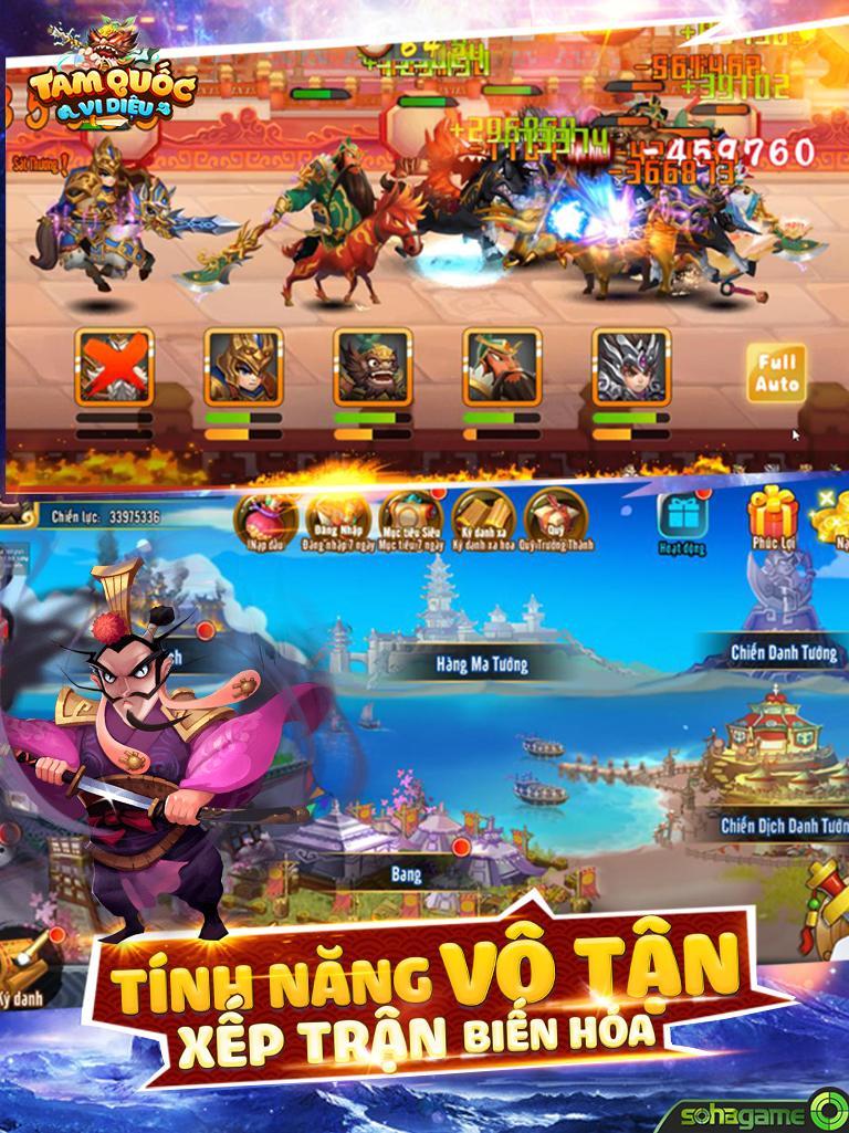 Screenshot of Tam Quốc Vi Diệu