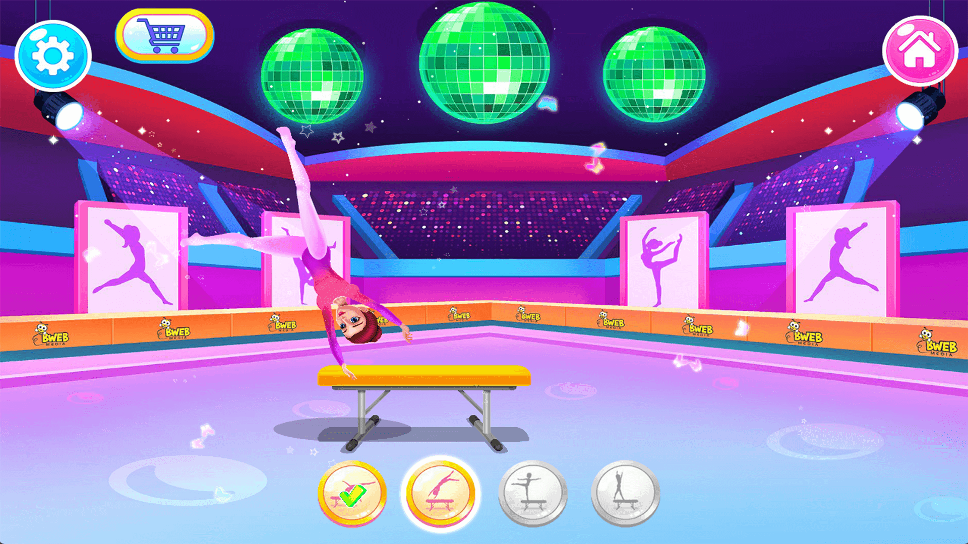 Screenshot of Dreamy Gymnastic & Dance Game