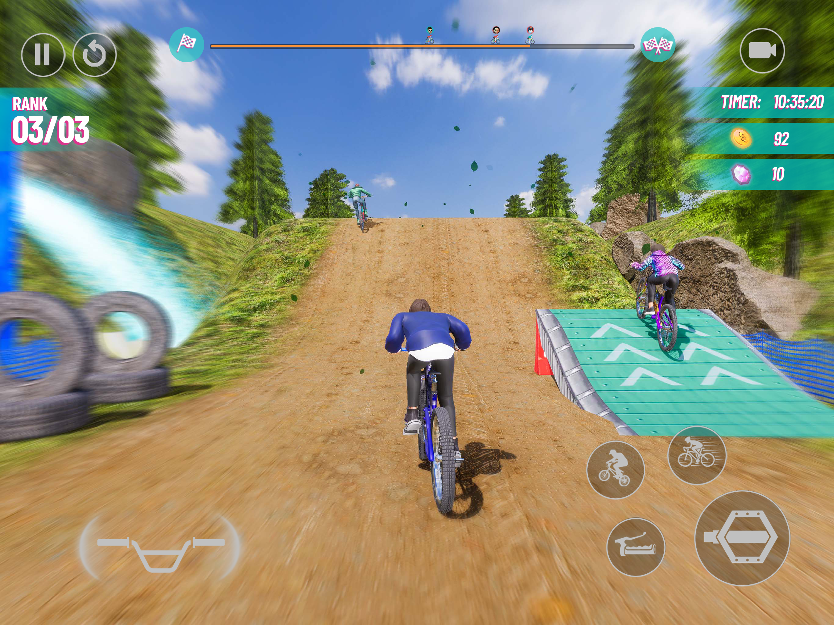 Bicycle Stunts 2 : Dirt Bikes Game Screenshot