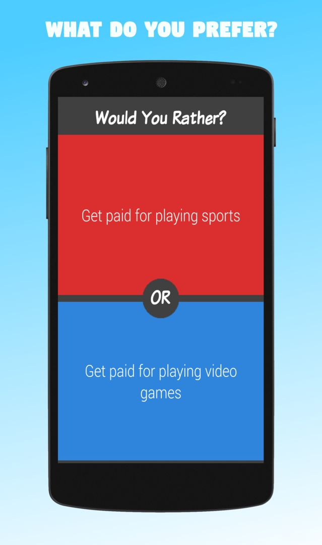 Would You Rather? 게임 스크린 샷