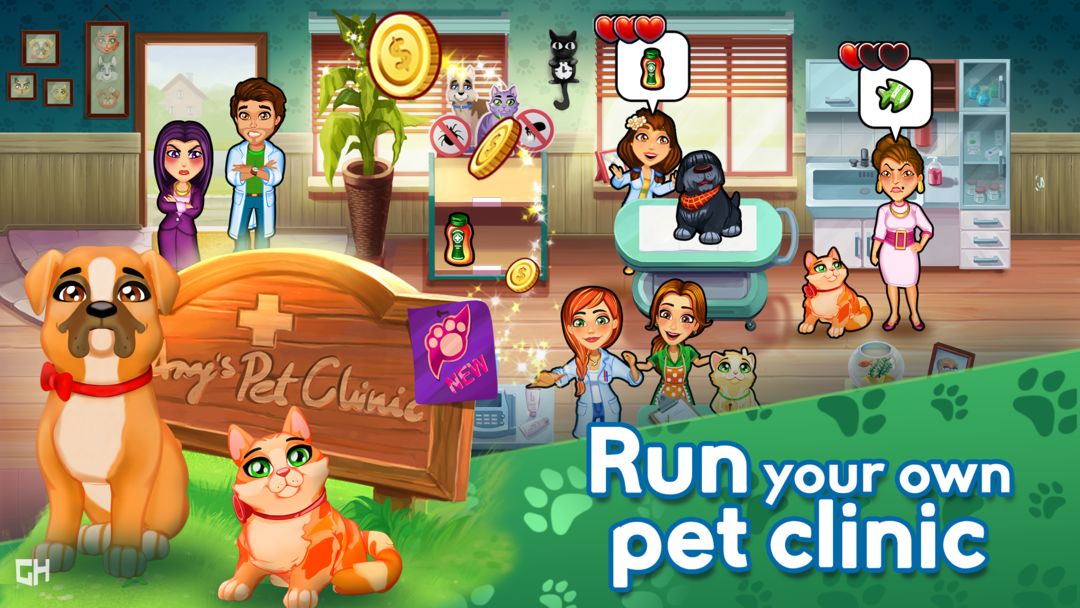 Dr. Cares - Amy's Pet Clinic ภาพหน้าจอเกม