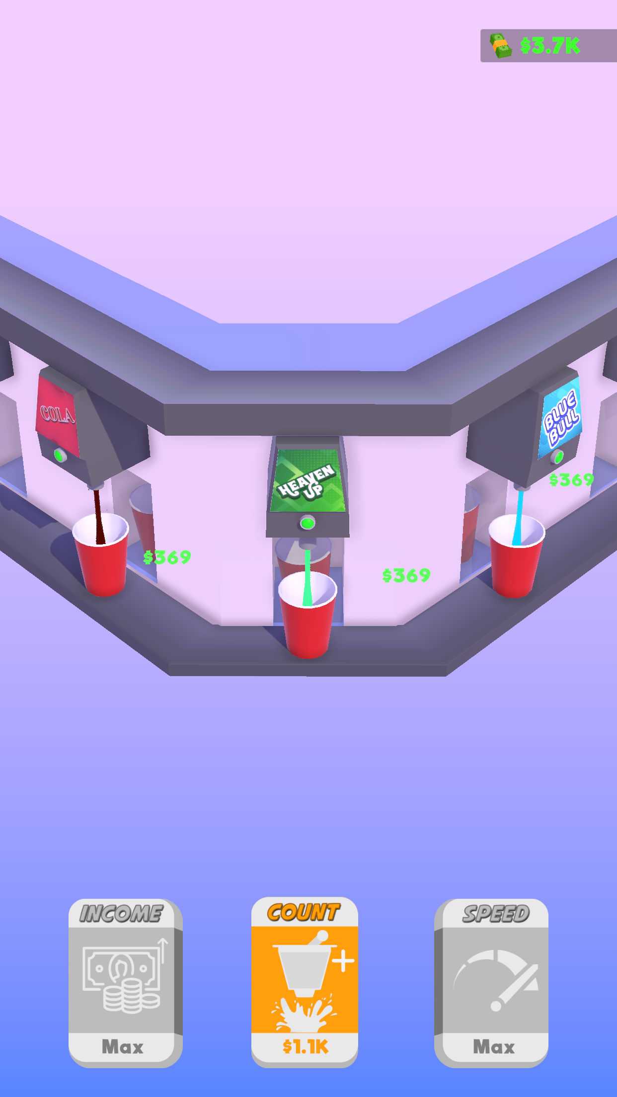 Soda Fever Game Screenshot