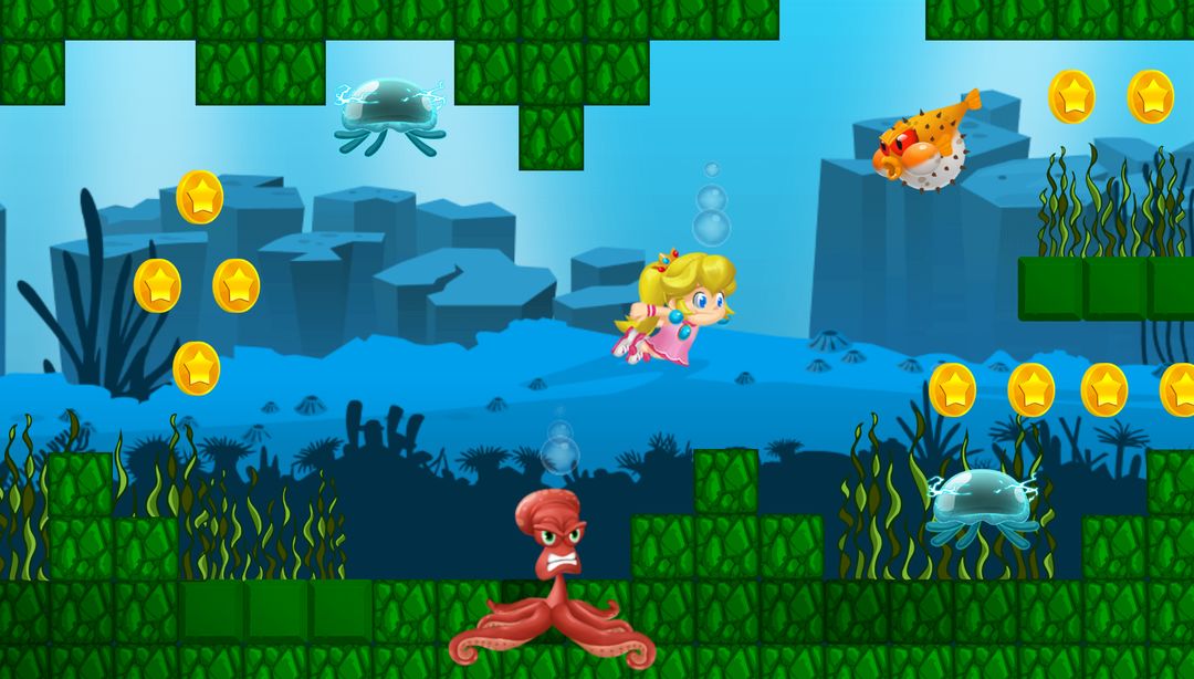Screenshot of Super Elle's World: Free Games Classic Run