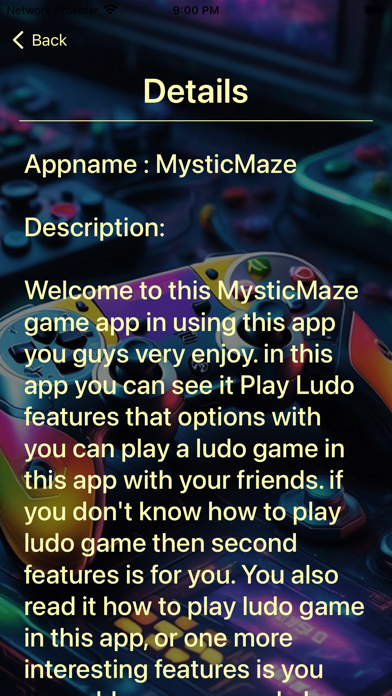 MysticMaze Game Screenshot