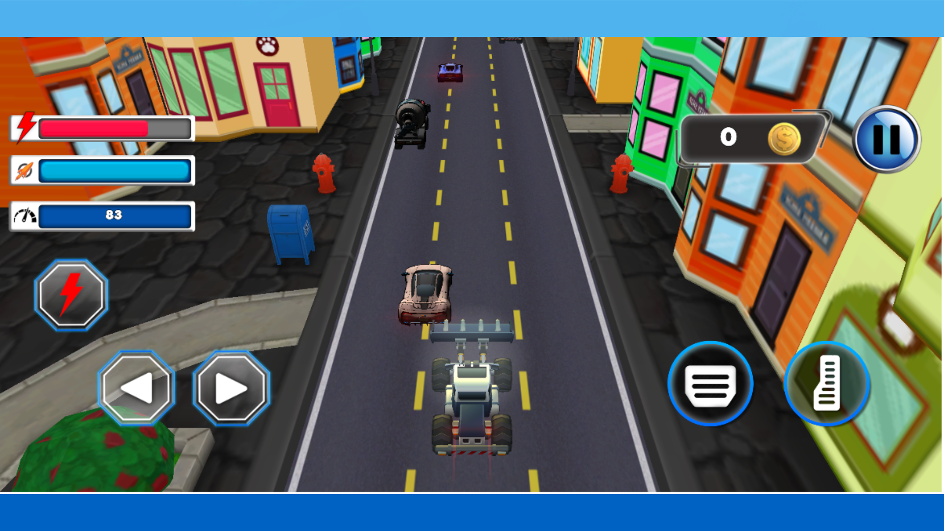 Mini Truck: Battle Game Game Screenshot