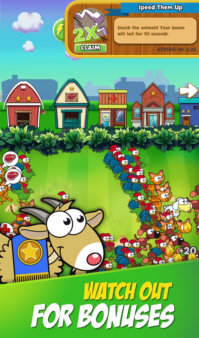 Screenshot of Farmania - Animal Parade Town