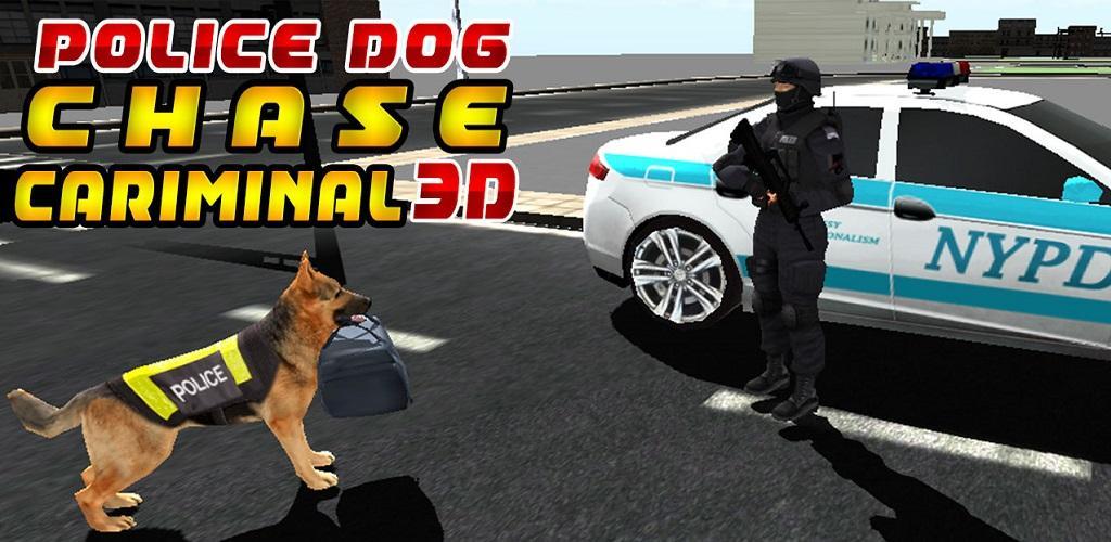 Banner of Cane poliziotto Chase criminale 3D 1.0